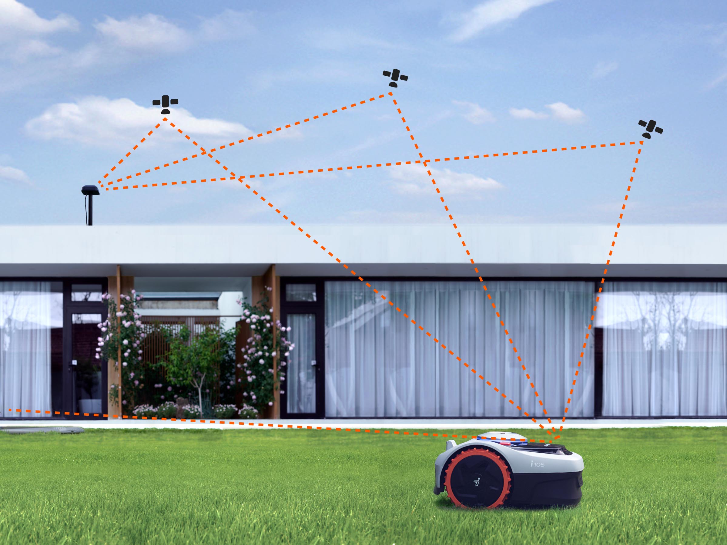 RTK-Technologie: Der Kern der genauen Positionierung für Mähroboter