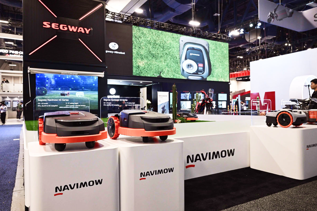 Segway Navimow stellt auf der CES 2025 die X3-Serie vor: Innovative Heimroboter revolutionieren die Rasenpflege
