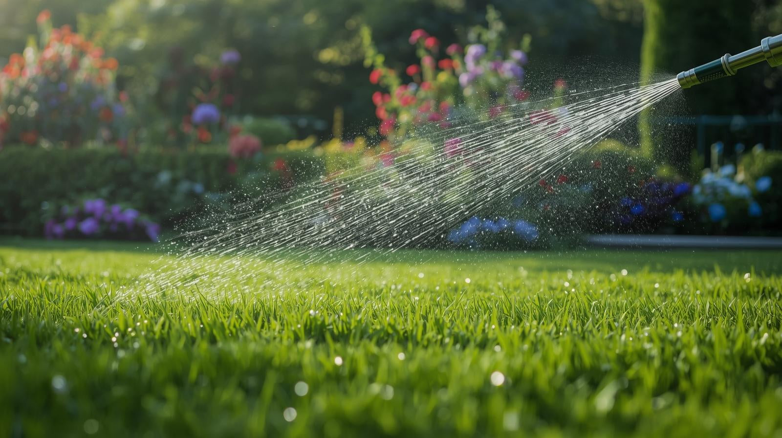 How long to water lawn