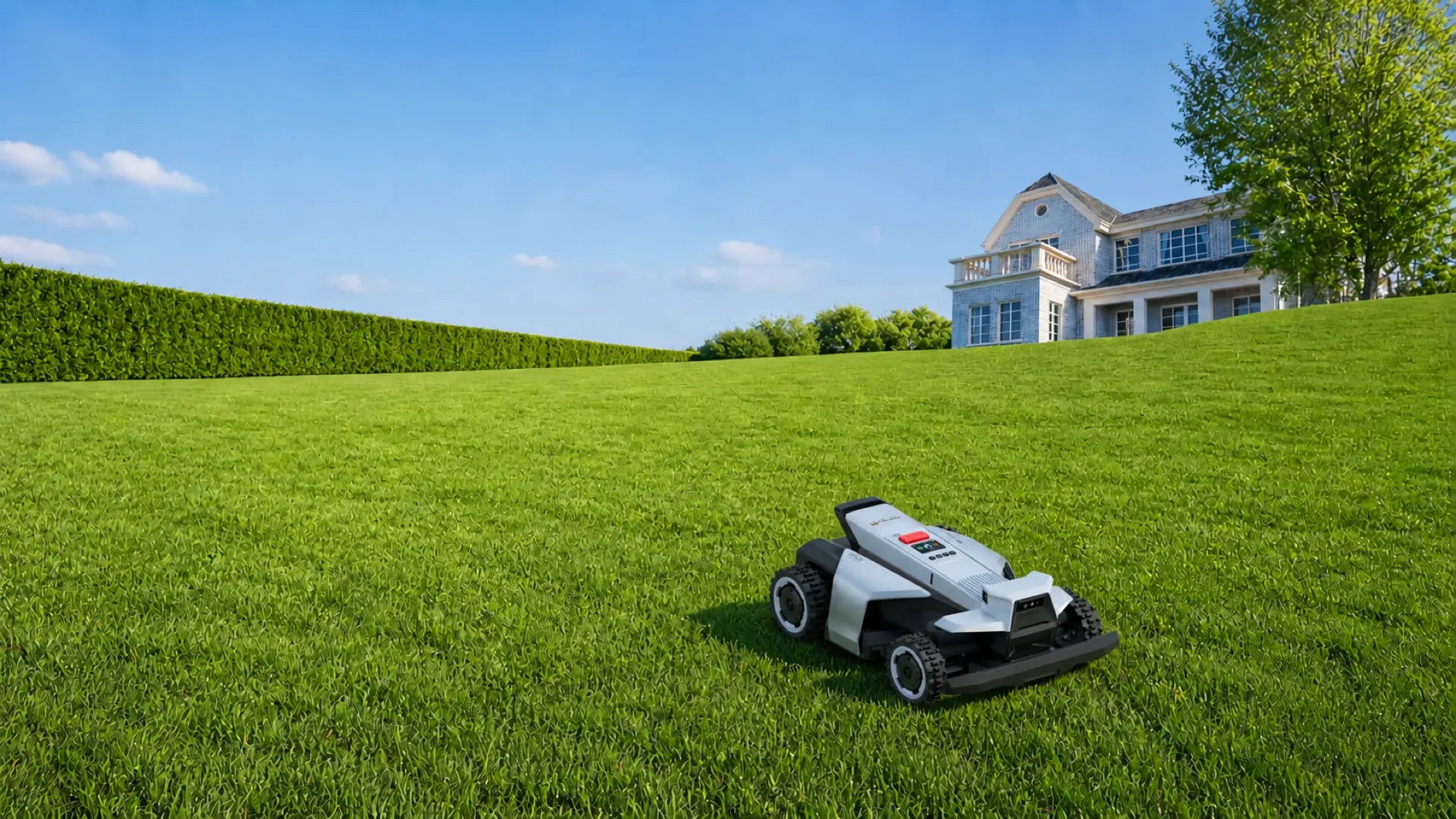 Mähroboter 3000 m²: Warum Leistungsreserve bei großen Gärten zählt