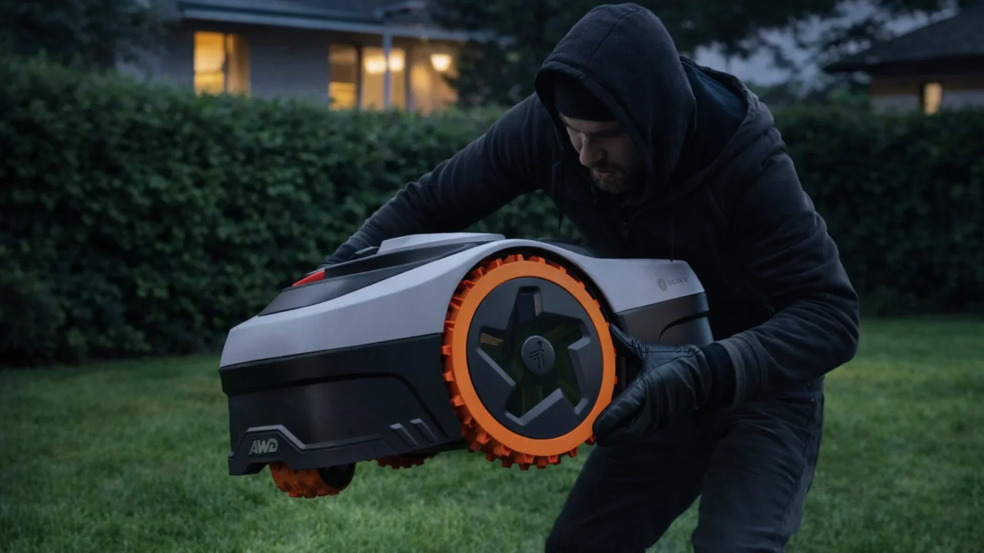 Wie kann man einen Mähroboter vor Diebstahl schützen?