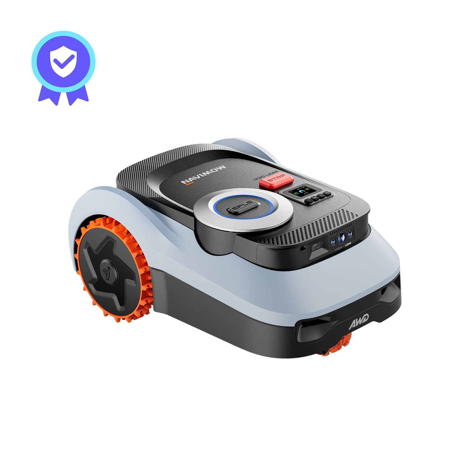 Der Navimow i110N Mähroboter ist ein effizienter Roboter für Gärten.