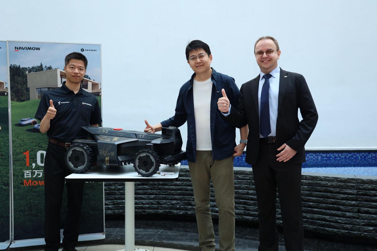Segway Navimow erreicht Meilenstein von 1 Million produzierten Mährobotern