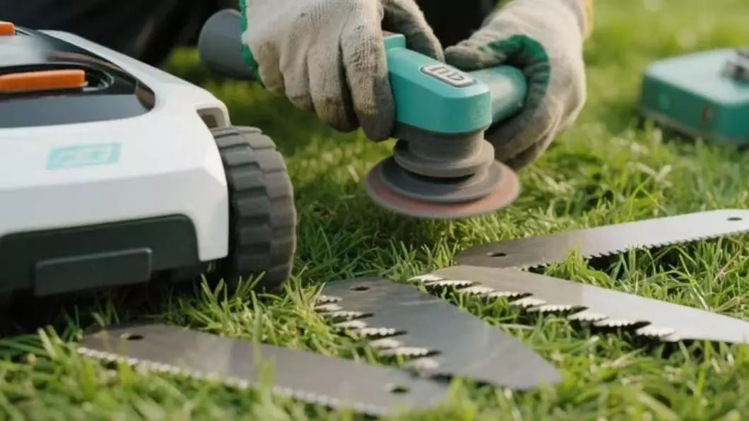 Wie schärft man die Messer eines Mähroboters? [2026 Anleitung]
