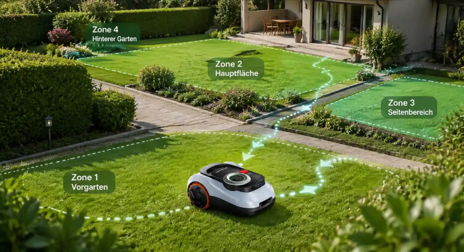 Multizonen-Mähroboter ohne Begrenzungskabel: Top-Modelle 2026