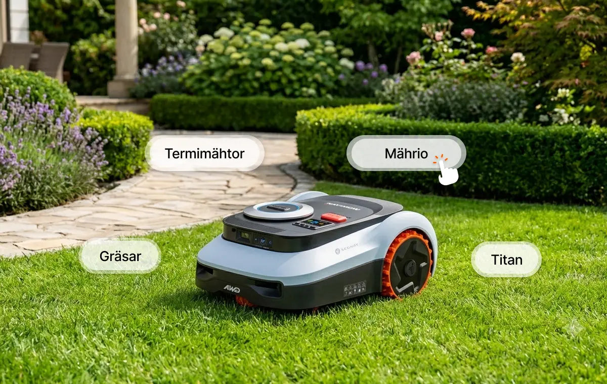 Namen für Mähroboter