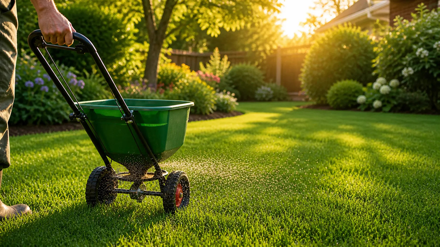 Rasen düngen im Sommer: Wann und wie richtig?