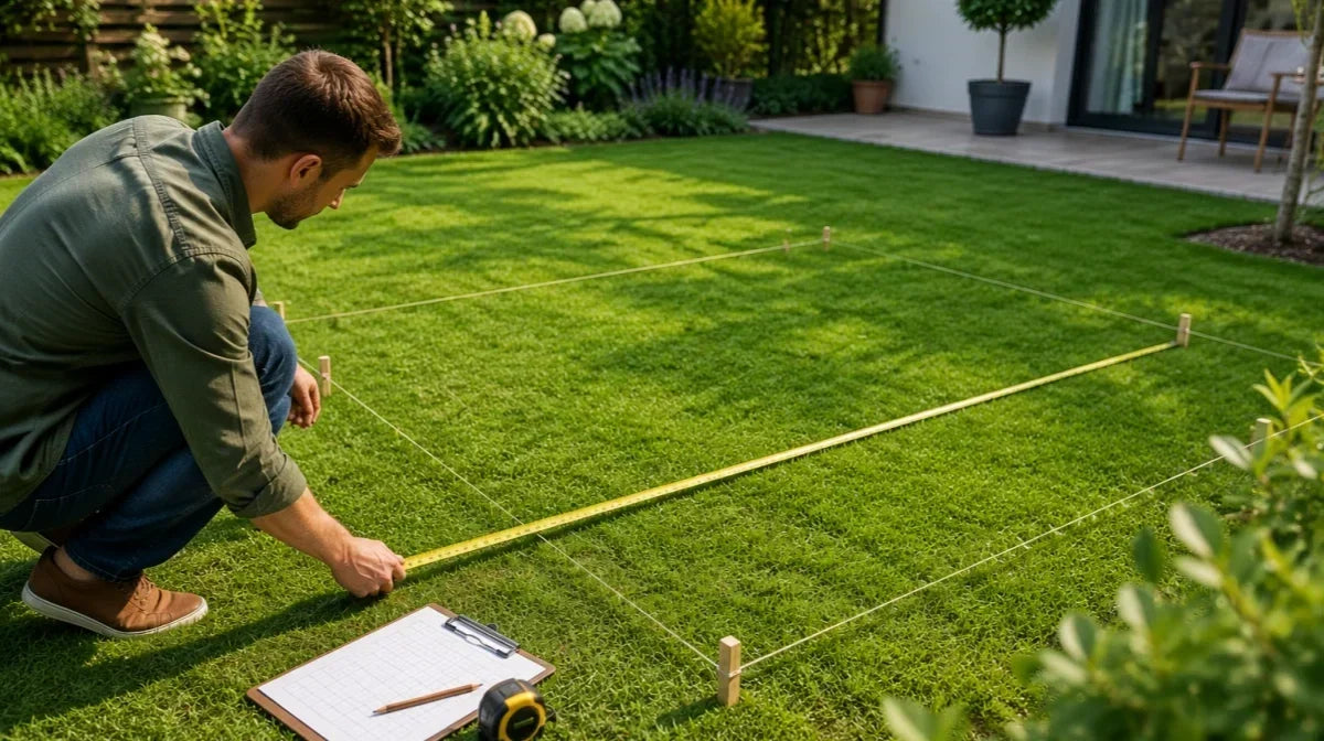Rasenfläche messen: 5 einfache Methoden für Ihren Garten
