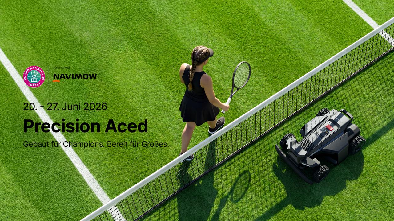 Segway Navimow wird Partner der Bad Homburg Open 2026