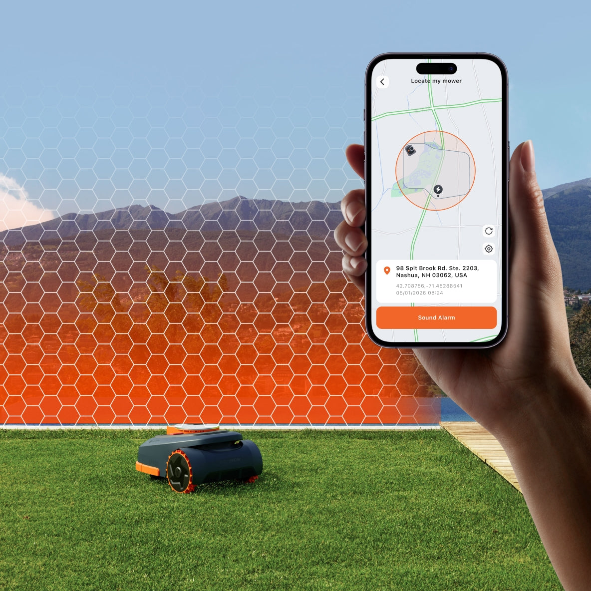 <p>● Geo-fence alert<br/>● Lifted alarm <br/>● GPS tracking<br/>● Apple Find My<br/>Protection stays active even when powered off or offline.</p>