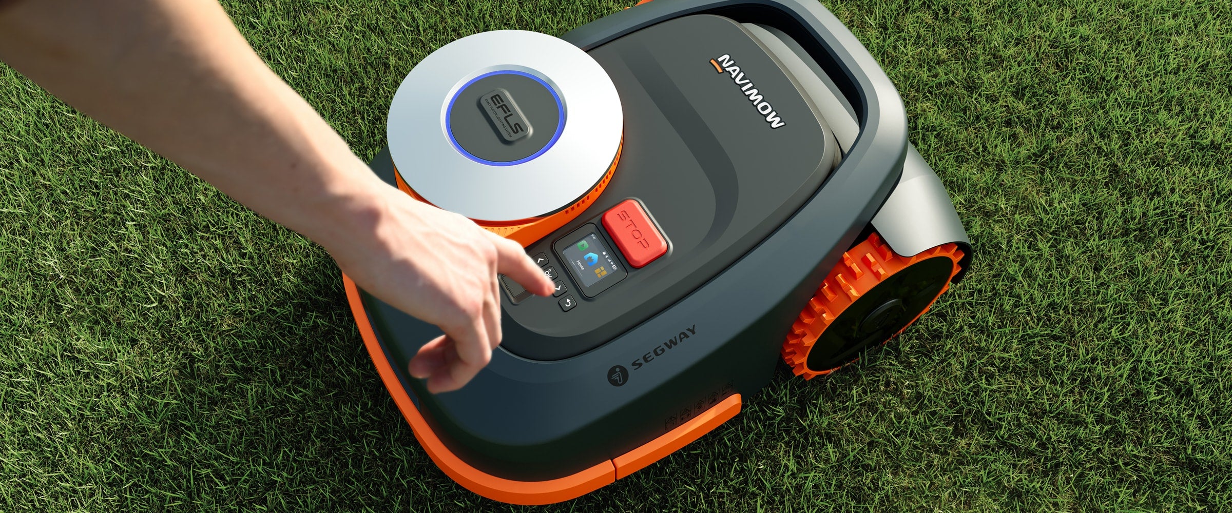 <p>Physische Tasten mit hellem Farbdisplay bieten eine sofortige, intuitive Steuerung.</p>