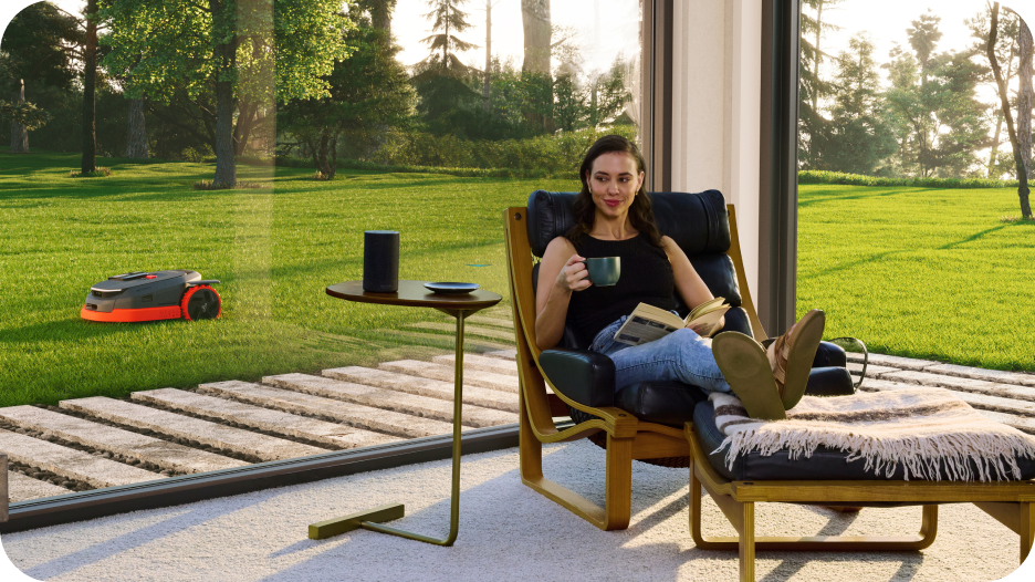 Mähen mit Alexa und Google Home