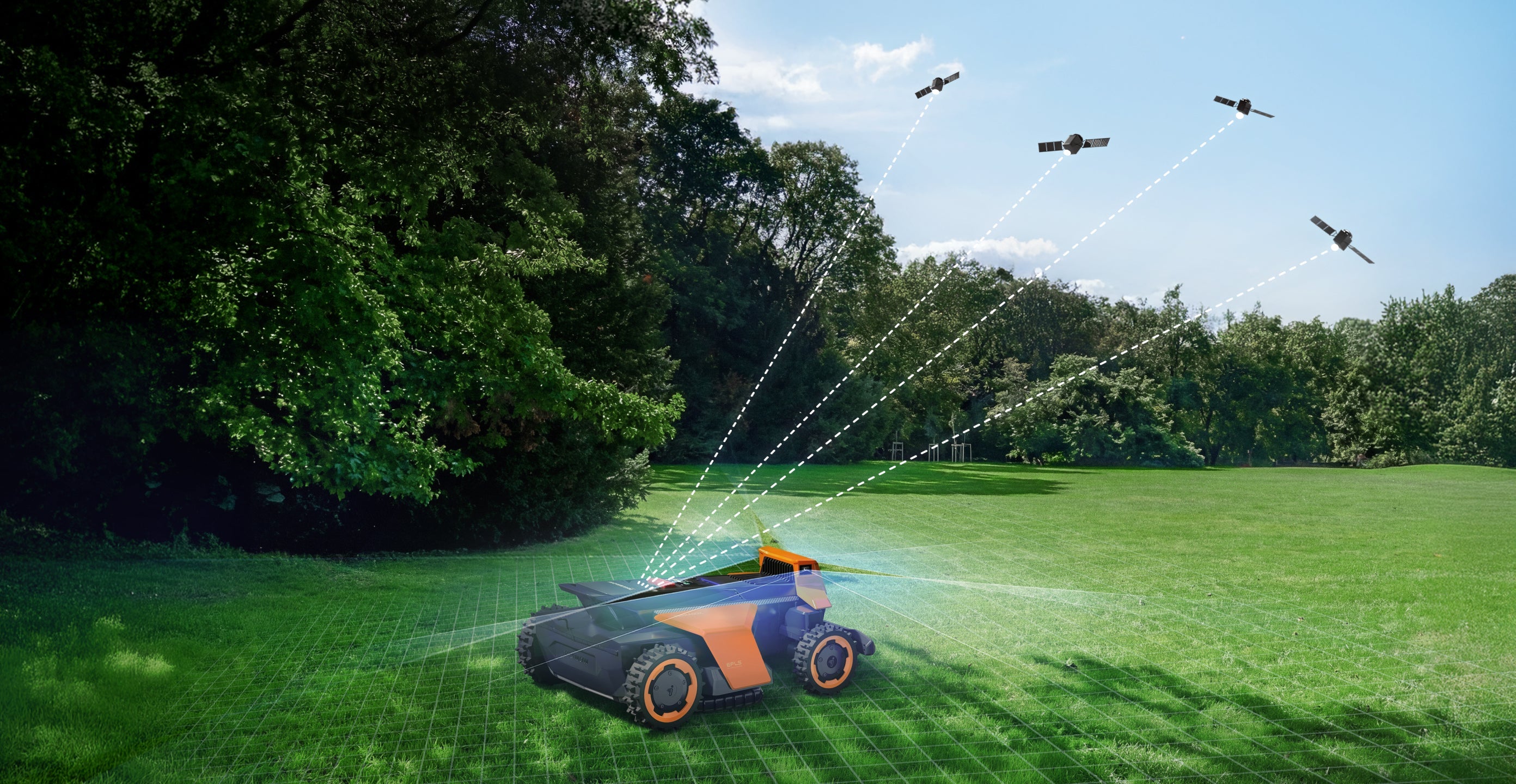 Präzise Positionierung