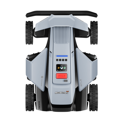 Draufsicht auf den Navimow X4 Mähroboter