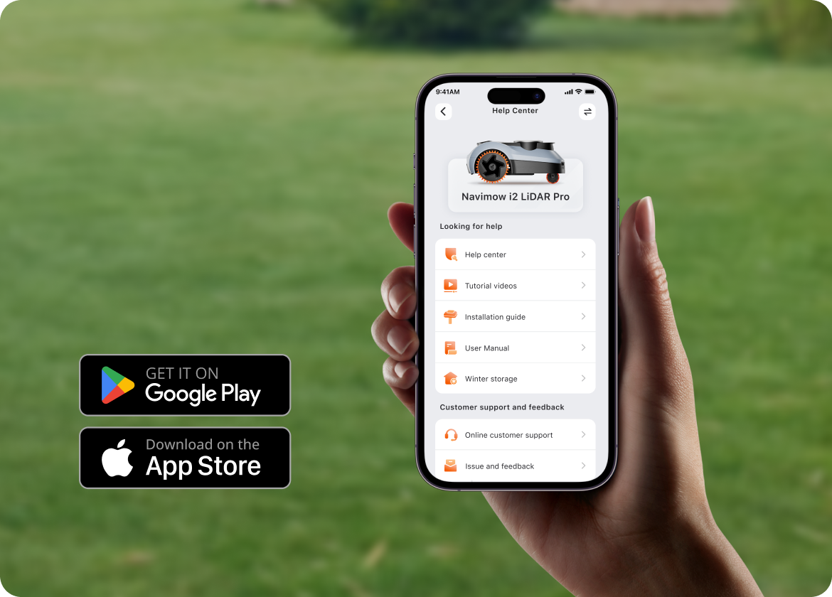 Navimow i2 LiDAR Pro Mähroboter