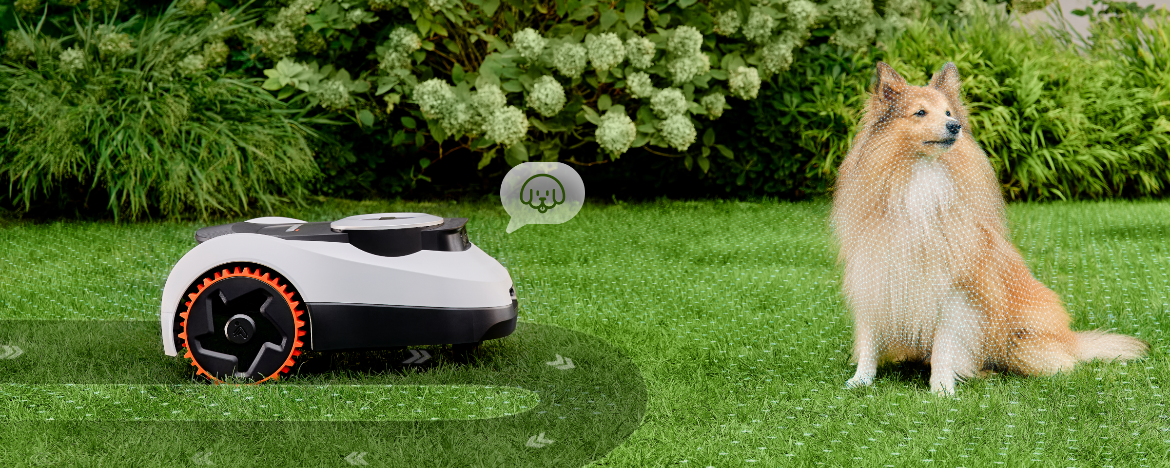 <p>Erkennt über 20 Tierarten auf mindestens 1 Meter Entfernung, verlangsamt automatisch und hält durchgehend einen Sicherheitsabstand ein.</p>