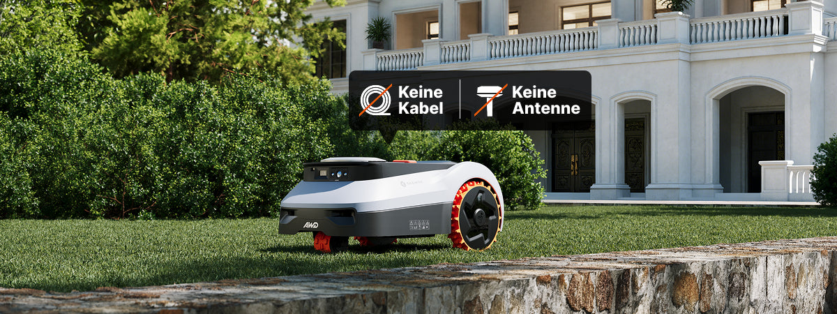 Der Navimow i2 LiDAR Pro benötigt keine Antenne
