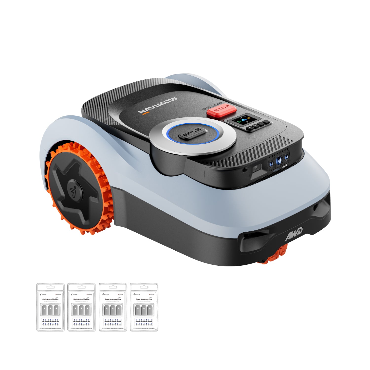 i2 LiDAR Pro + Messerklingen (4er-Pack)